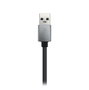 Aisens Conversor USB 3.0 a Ethernet Gigabit + Hub 3x USB 3.0 Gris